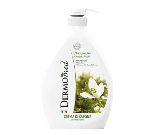 DERMOMED SAPONE LIQUIDO 1LT MUSCHIO BIANCO