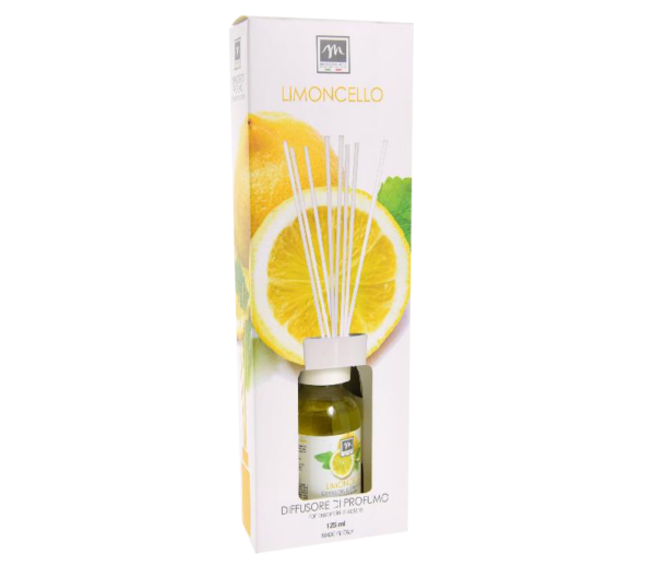 DIFFUSORE CON BACCHETTE 125ML LIMONCELLO