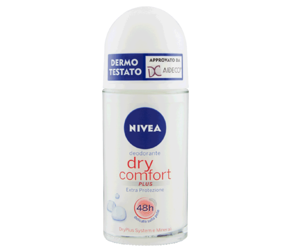 NIVEA DEODORANTE ROLL-ON 50ML DRY COMFORT</h>