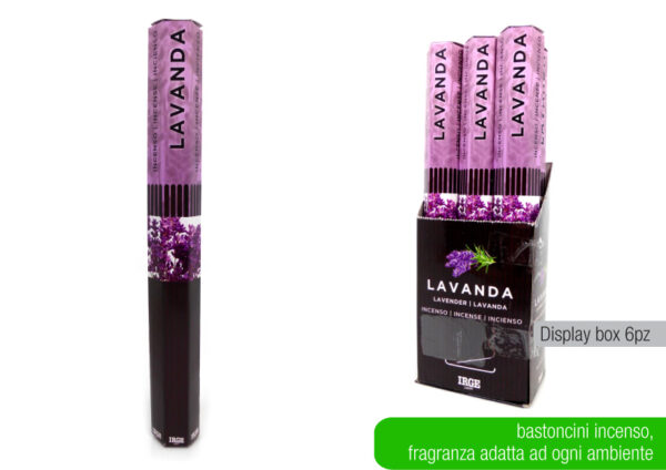 INCENSO LAVANDA 20 STICK